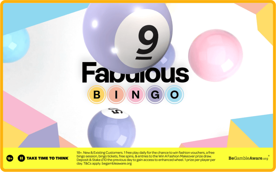 showcase images of motion graphic work for bingo company